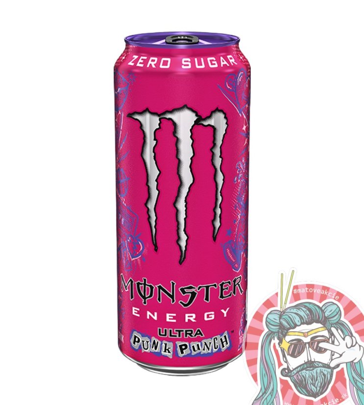 Monster Energy Drink Punk Punch Zero 473ml USA