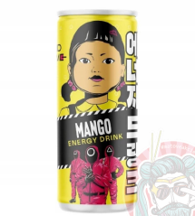 Squid Game Energy Drink Mango 250ml