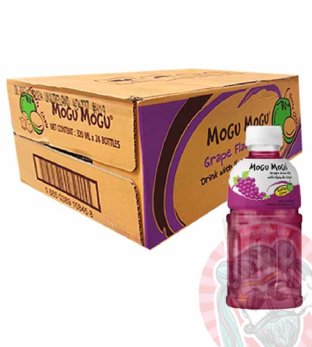 Mogu Mogu Džús s Kúskami Želé Hrozno (24x320ml) 7.68L Mogu Mogu Džús s Kúskami Želé Hrozno (24x320ml) 7.68L