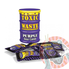 Toxic Waste PURPLE Kyslé Cukríky 42g