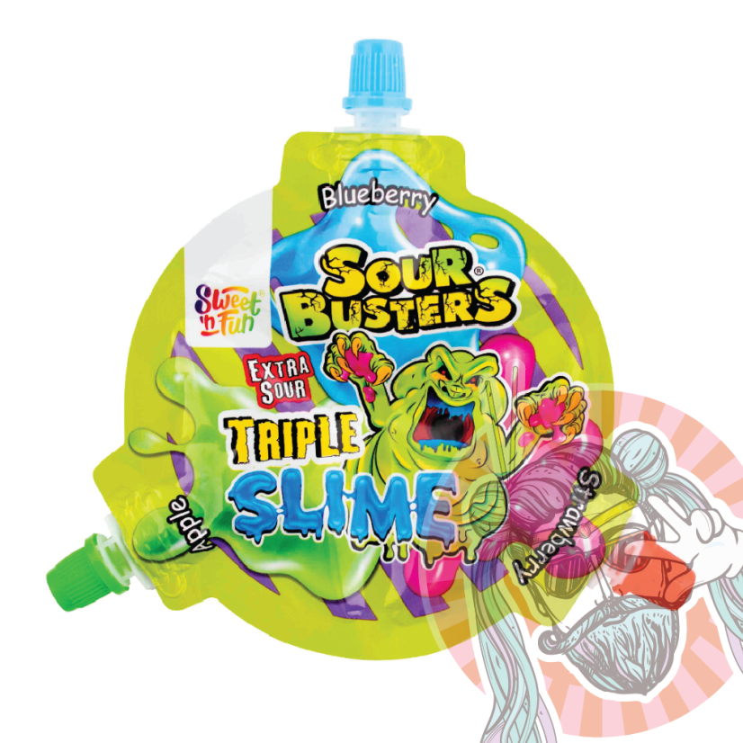 Sour Busters Triple Slime 45g