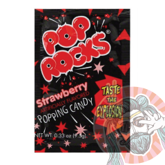 Pop Rocks Praskajúce Cukríky Jahoda 9.5g USA