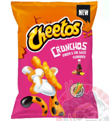 Cheetos Crunchos Ginger & Soy Sauce 80g