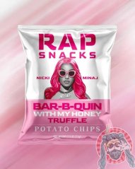 Rap Snacks Nicki Minaj BBQ Honey Truffle Chipsy 71g USA