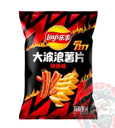Lay's Big Wave Spicy Strip 70g CHN