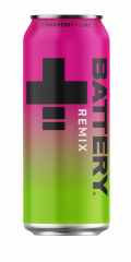 Battery Energy Drink REMIX Strawberry + Lime500ml
