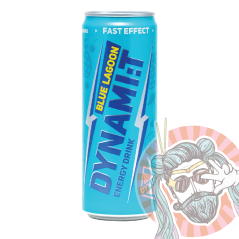 Dynami:t Energy Drink Blue Lagoon 355ml