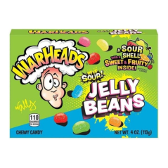 Warheads Kyslé Jelly Beans 113g