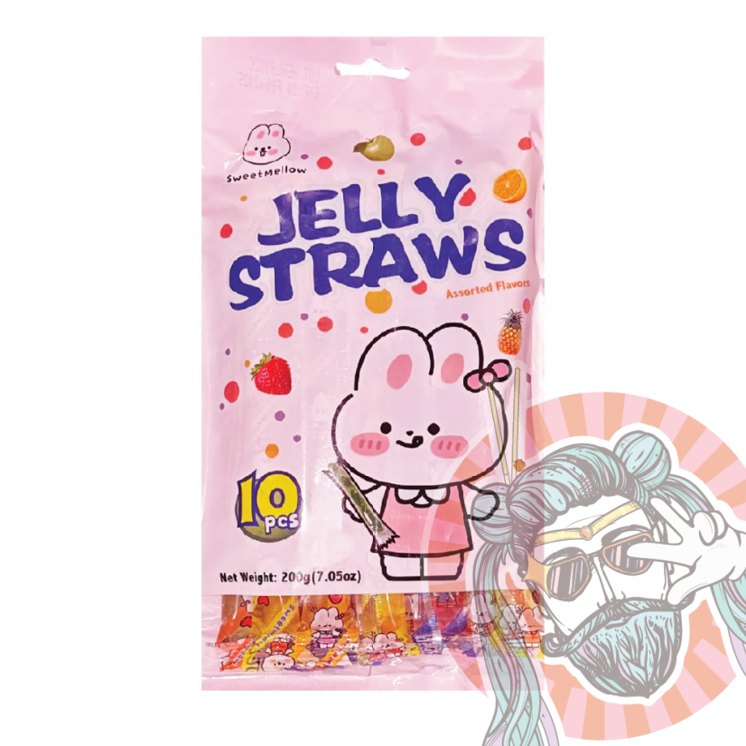 Jelly Straws Ovocné Želé (10x20g) 200g CHN