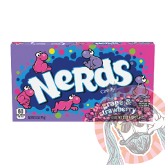 NERDS CUKRÍKY HROZNO A JAHODA 141G