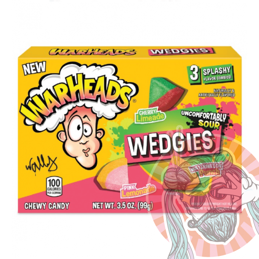 Warheads Wedgies Cukríky 99g USA