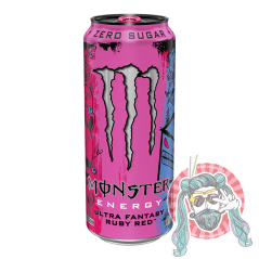 Monster Energy Drink Ultra Fantasy Ruby Red 500ml UK