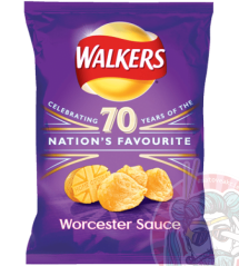 Walkers Zemiakové Chipsy Worcester 25g