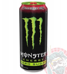 Monster Energy Drink Strawberry Shot Zero Sugar 473ml USA
