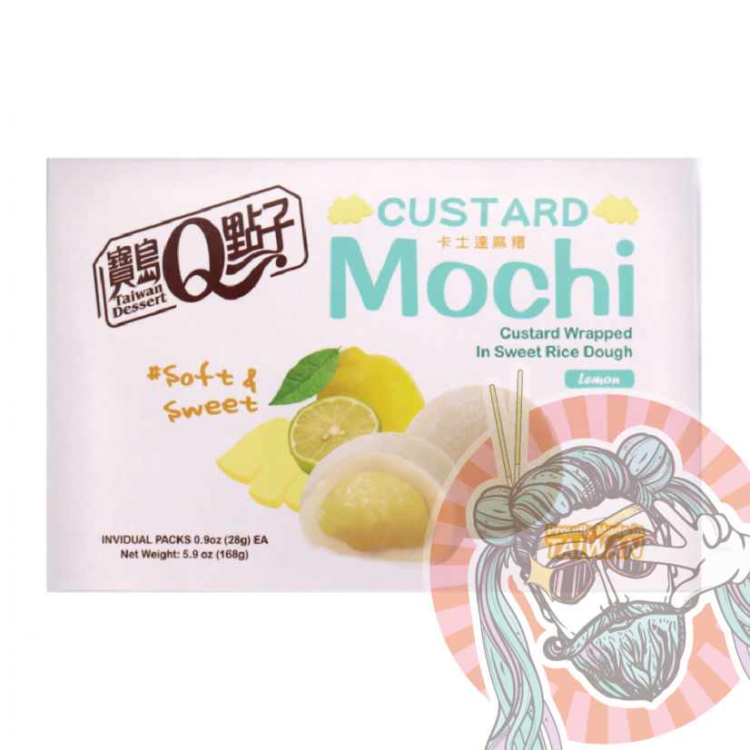 Mochi Ryžové Koláčiky s Citrónom 168g