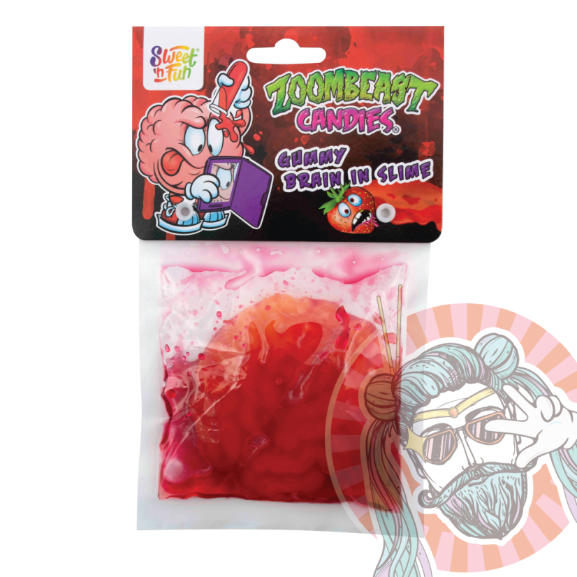 Zoombeast Brain in Slime Jahoda 100g