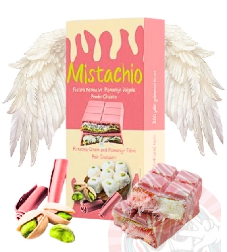 Mistachio Angel Hair Anjelská Čokoláda Dubai Pink Chocolate 80g