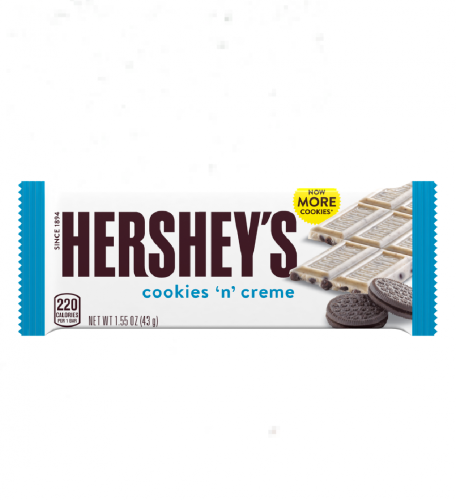 Hershey"s Cookies & Cream Chocolate 43g USA