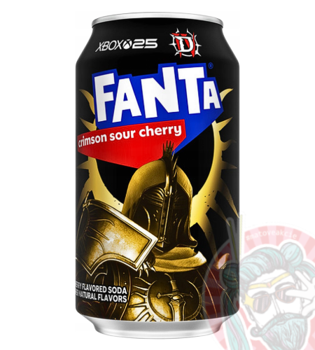 Fanta Crimson Sour Cherry 355ml USA