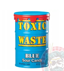 Toxic Waste BLUE  Kyslé Cukríky 42g USA