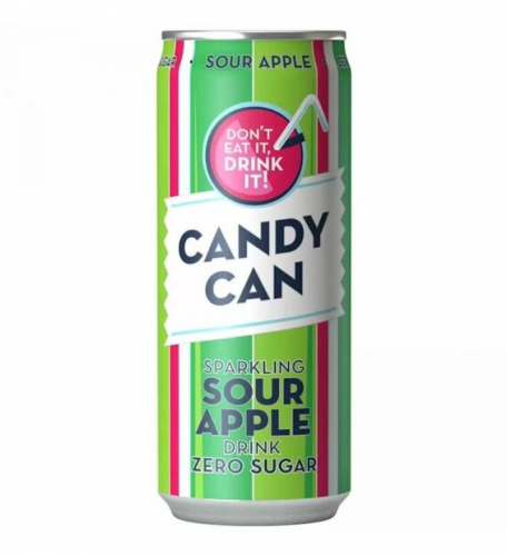 Candy Can Kyslé Jablko ZERO 330ml NED