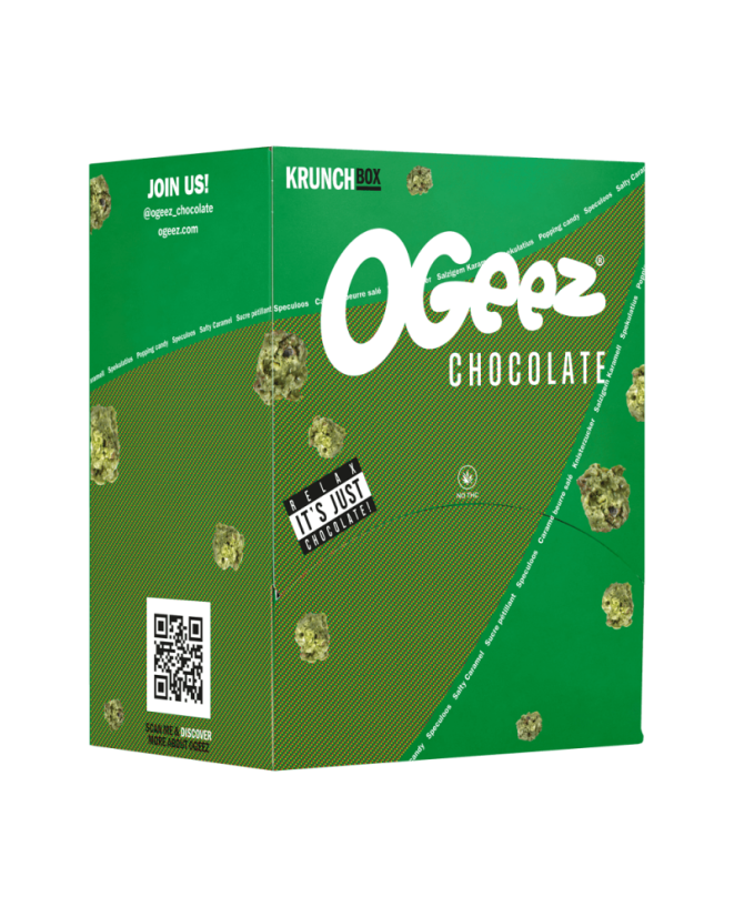 Ogeez BOX Biela čokoláda 75 x 10g mix príchutí