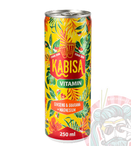 Kabisa Vitamin Drink Ginseng Guarana 250ml Kabisa Vitamin Drink Ginseng Guarana 250ml
