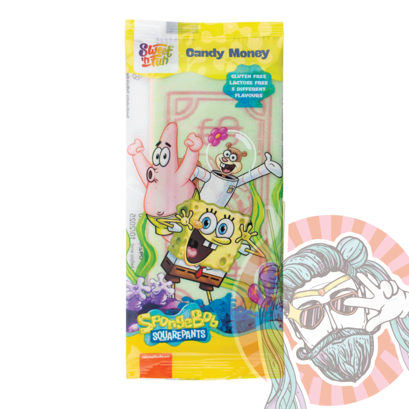 Sponge Bob Jedlé Peniaze 10g