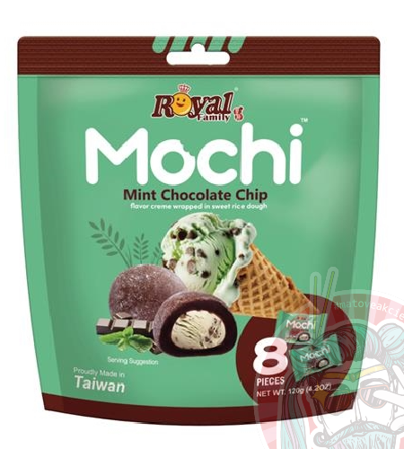 Mochi Ryžové Koláčiky Mint Chocolate Chip 120g TWN