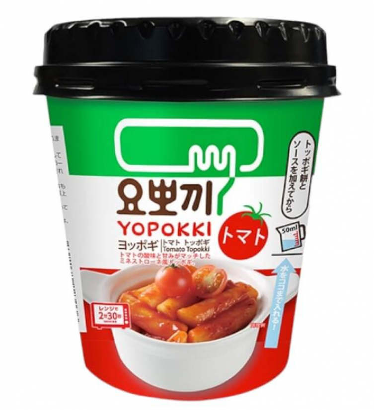 Yopokki Topokki Tomato Ryžové Koláčiky 120g KOR