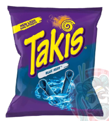 Takis Blue Heat Hot Chilli Tortilla Chips 160g