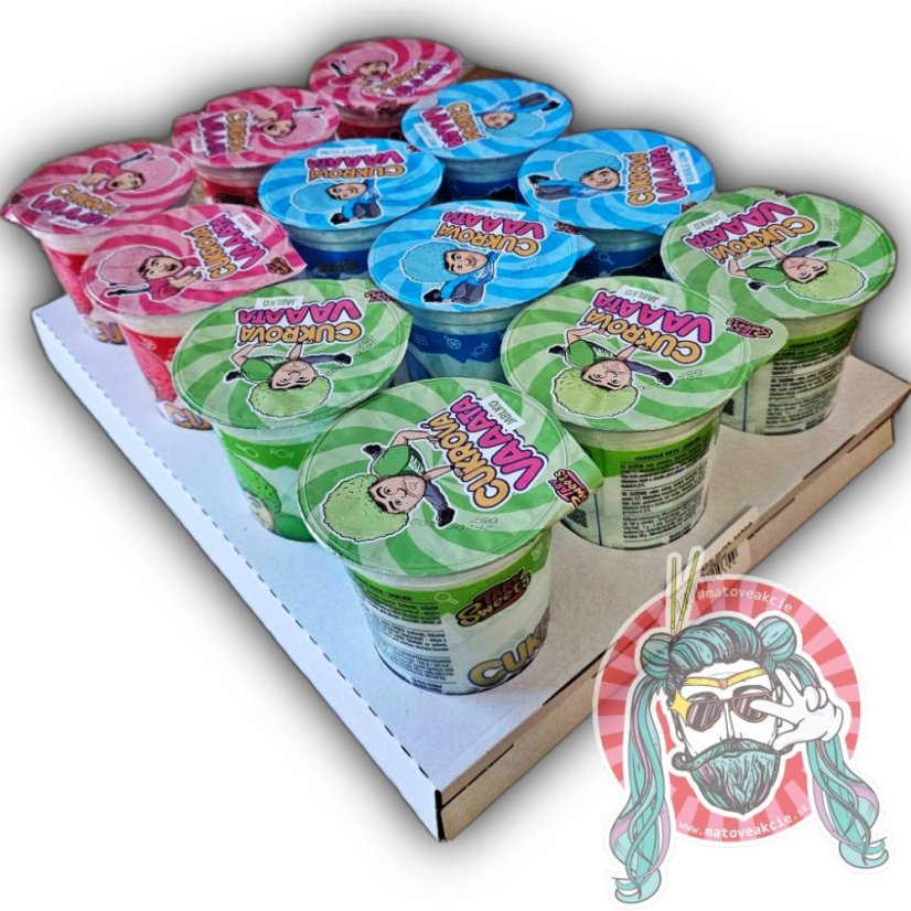 Tary Sweets Cukrová Vata Mix Kartón (3x4x20g)