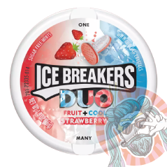 Ice Breakers Duo Jahoda 36g USA