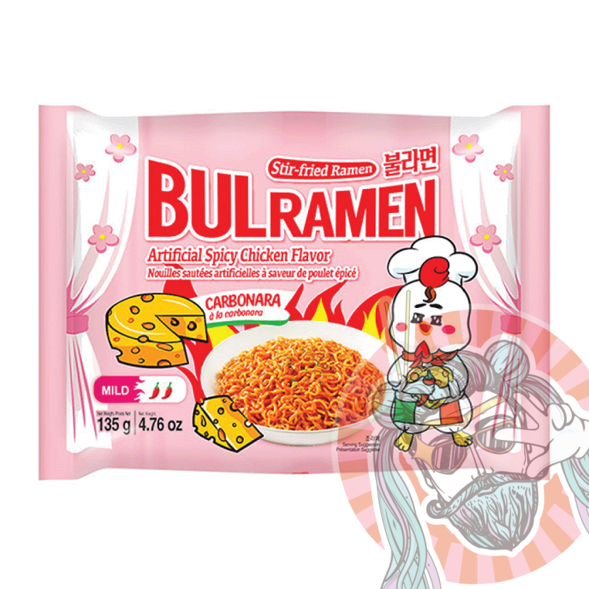 BULRamen Carbonara Chicken Ramen 135g KOR
