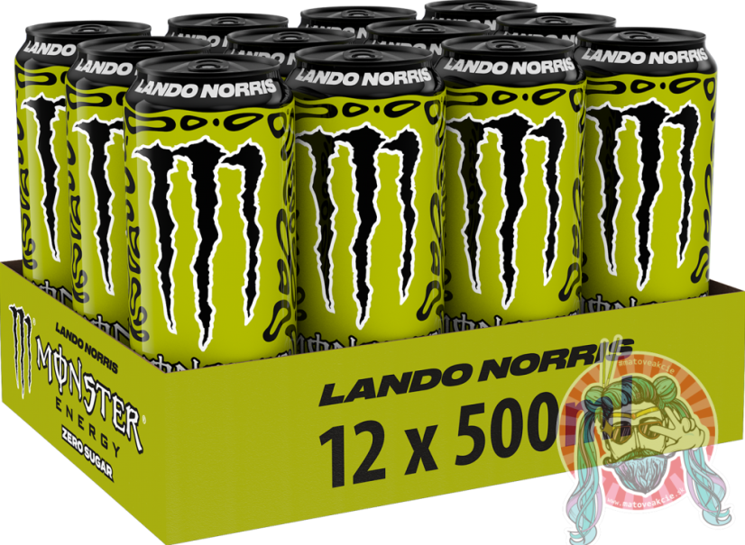 Monster Energy Drink Lando Norris Zero Karton (12x500ml) SK