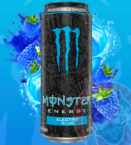 Monster Energy Drink Electric Blue 473ml USA