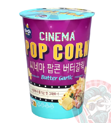Cinema Popcorn Maslovo Cesnakový 45g KOR