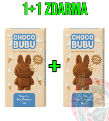 [1+1 ZDARMA] Chocobubu Popping Chocolate Vanilla Ice Cream 80g
