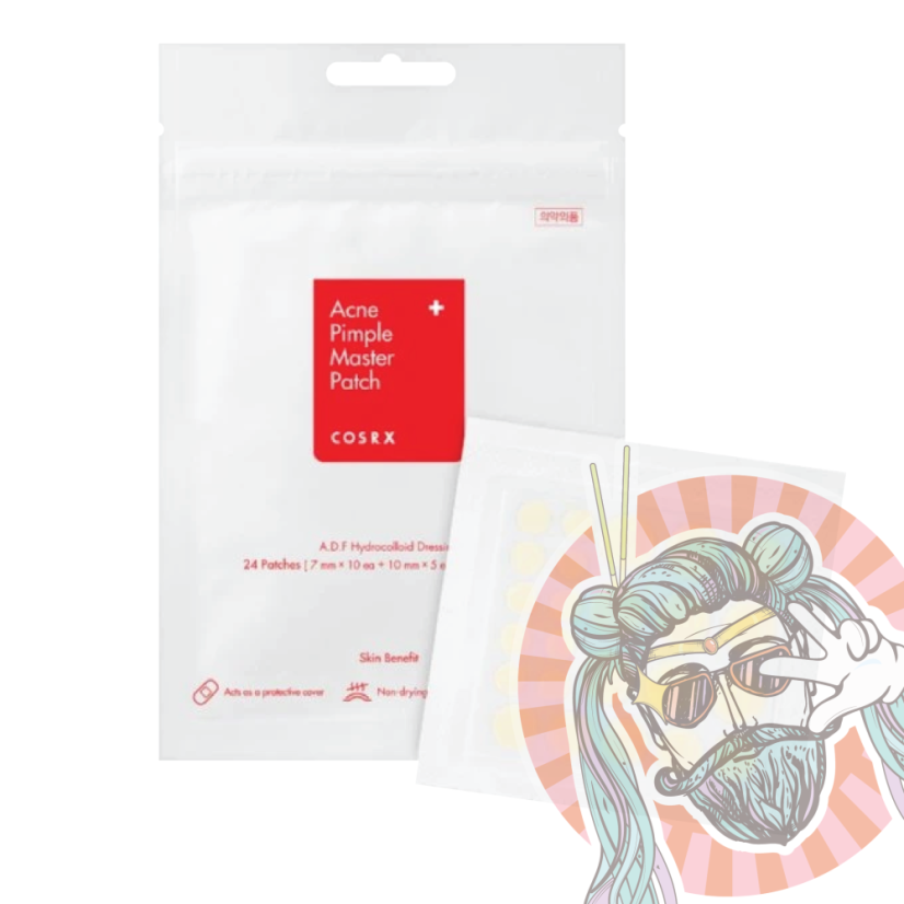 COSRX - Acne Pimple Master Patch - Hojivé pleťové náplasti na nedokonalosti pleti a akné - 24ks