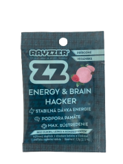 Rayzzer Energy & Brain Hacker Žuvacia Tableta
