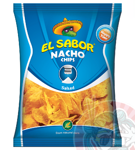 EL Sabor Nacho Chipsy Solené 100g