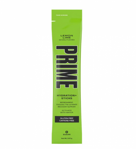 Prime Hydratation+ Powder Stick Lemon Lime 9,8g USA