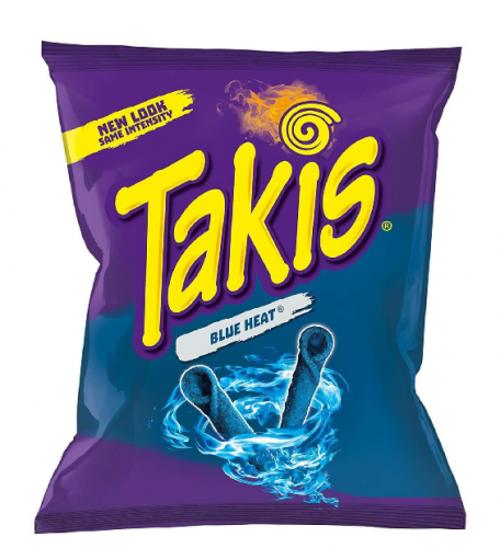 Takis Blue Heat Hot Chilli Tortilla Chips 92,3g