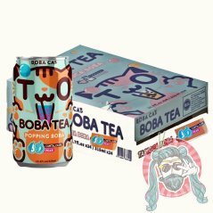 Boba Cat Bubble Tea nápoj Melón Hruška Karton (24x320ml) TWN