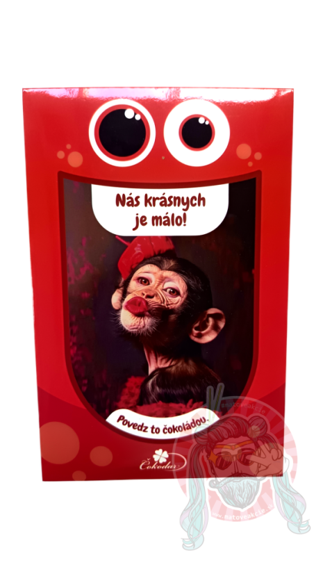 Bláznivá Čokoláda 50g SK - Text: Z nuly na sto za sekundu.