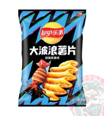 Lay's Big Wave Grilled Squid 70g CHN