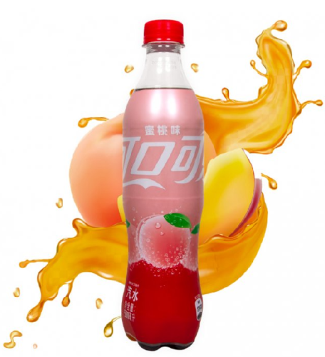 Coca Cola Biela Broskyňa 500ml CHN
