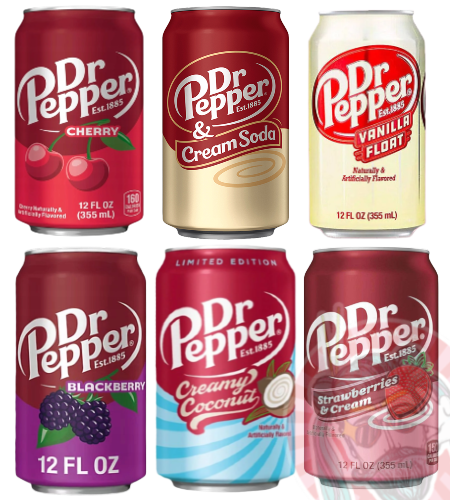 Dr Pepper Combo 6ks 2,13l USA