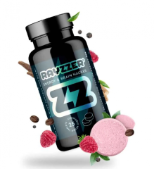 Rayzzer Energy & Brain Hacker Žuvacie Tablety 25tbl