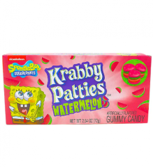 Spongebob Krabby Patties Watermelon želé cukríky 72g